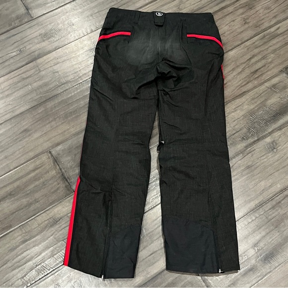 Bogner Fire and Ice Charcoal Gray and Red Ski Pants - Size 10 - Picture 2 of 16